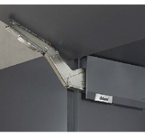 Tay nâng Aventos HK Top giảm chấn màu xám 22K2900 hệ lực 3.200 - 9.000