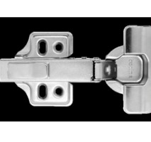 Bản lề LEGATO mạ Niken cong ít giảm chấn 334.00.062