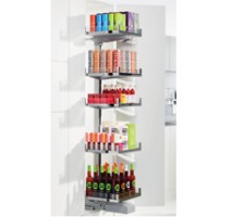 Phụ kiện tủ bếp đứng 600mm màu đen 549.69.106