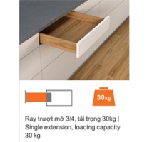 Ray âm tích hợp tipon mở 3/4 350mm 550F3500T