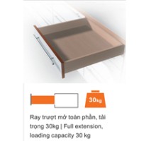 Ray âm giảm chấn mở toàn phần 400mm 560F4000B