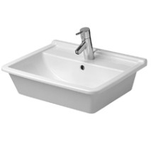 Lavabo vành nổi Starck 3 Duravit 588.45.084 