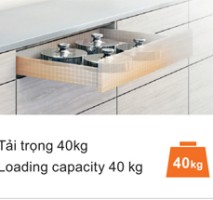 Ray âm Movento giảm chấn 40kg 400mm 760H4000S