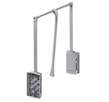 Tay nâng móc áo 440-610mm màu xám 805.20.525