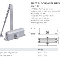 THIẾT BỊ ĐÓNG CỬA TỰ ĐỘNG BAUMA BM-165 CÓ GIỮ CỬA 931.47.089
