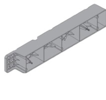 Thanh chêm cho Space step Z95D4100