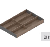 Khay chia gỗ khung thép 300mm ZC7S500 BH3