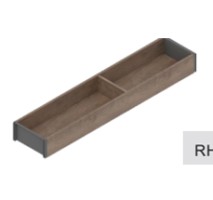 Khay chia gỗ khung thép 100mm ZC7S500 RH1