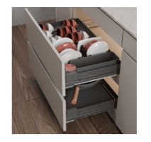 Rổ kéo xoong nồi Utensio Plus H2 600mm - 545.14.306