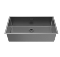 CHẬU INOX R25 HS25-SSN1S-760 màu Titan - 567.24.482