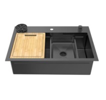 CHẬU INOX WF R10 HS25-SSN1S-8052 màu titan - 567.24.488