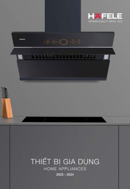 THIẾT BỊ BẾP HAFELE 2024-NEW