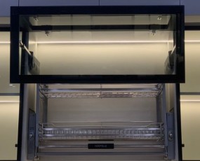 Tay nâng điện Blum – công nghệ chạm để mở đột phá cho không gian nội thất thông minh